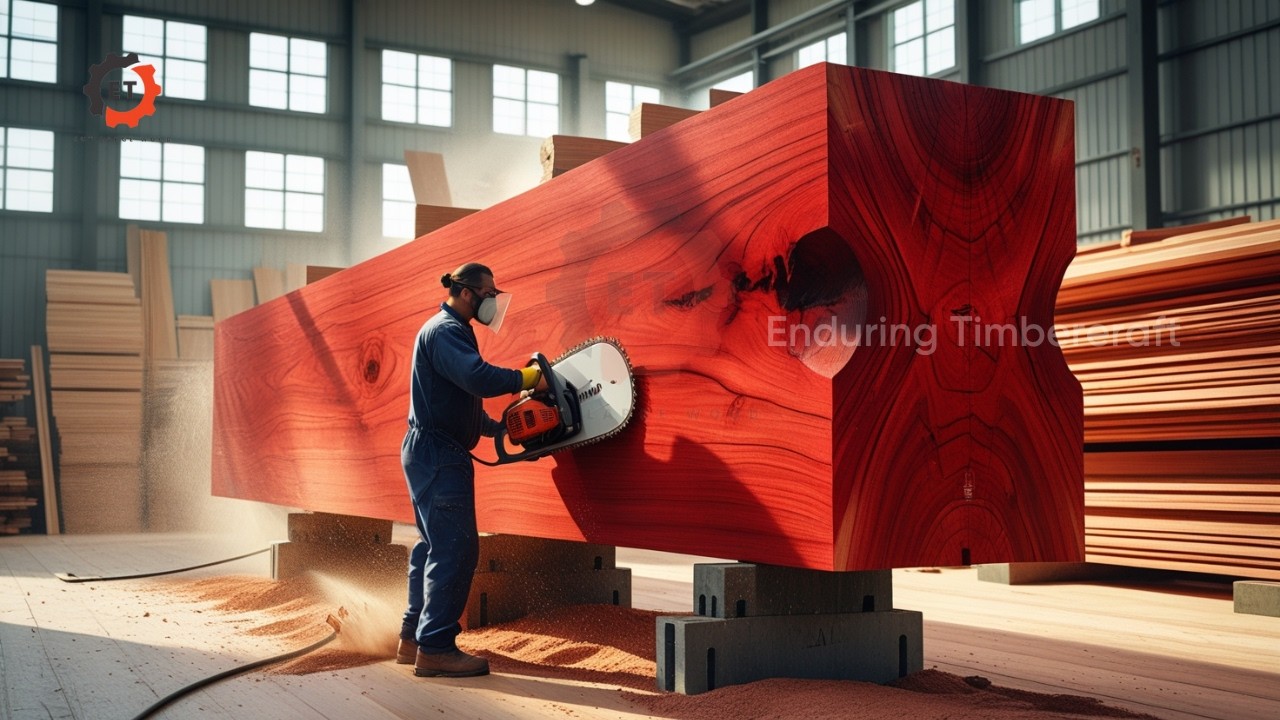 Giant Rosewood Tree: From Deep Forest to High Class Dining Table The Carpenter's