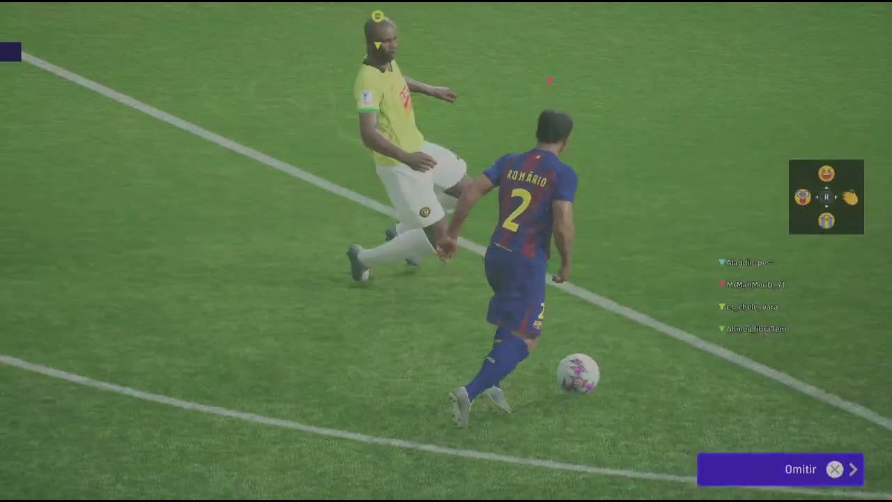 Round 2 contra TOP 55 Aladdin-pes y TOP 29 MrMahMouD_YT jugando COOP - eFootball