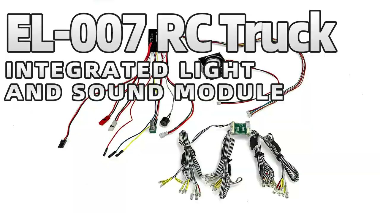 LESU 1/14 R/C Tractor / Dump Truck Light and Sound Set [EL-007]