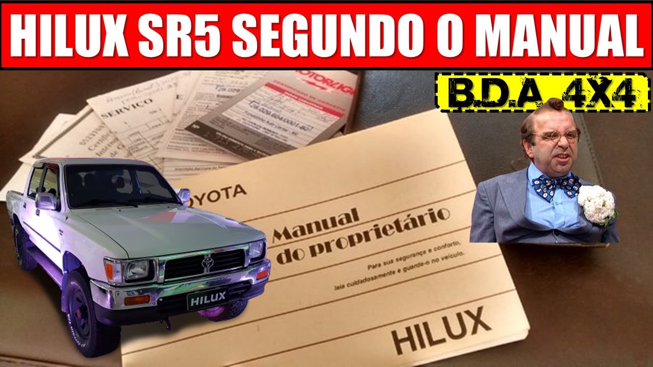 EP. 790// Toyota HILUX SR5 2.8: Entendendo o MANUAL Qual óleo MOTOR? Óleo CÂMBIO? Óleo DIFERENCIAL?