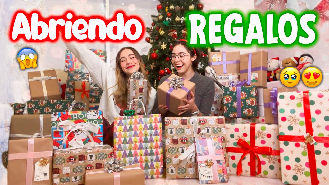 ABRIENDO TODOS NUESTROS REGALOS🎁🎅🏻- Emily