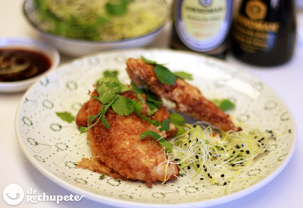 Solomillos de pollo en salsa de soja