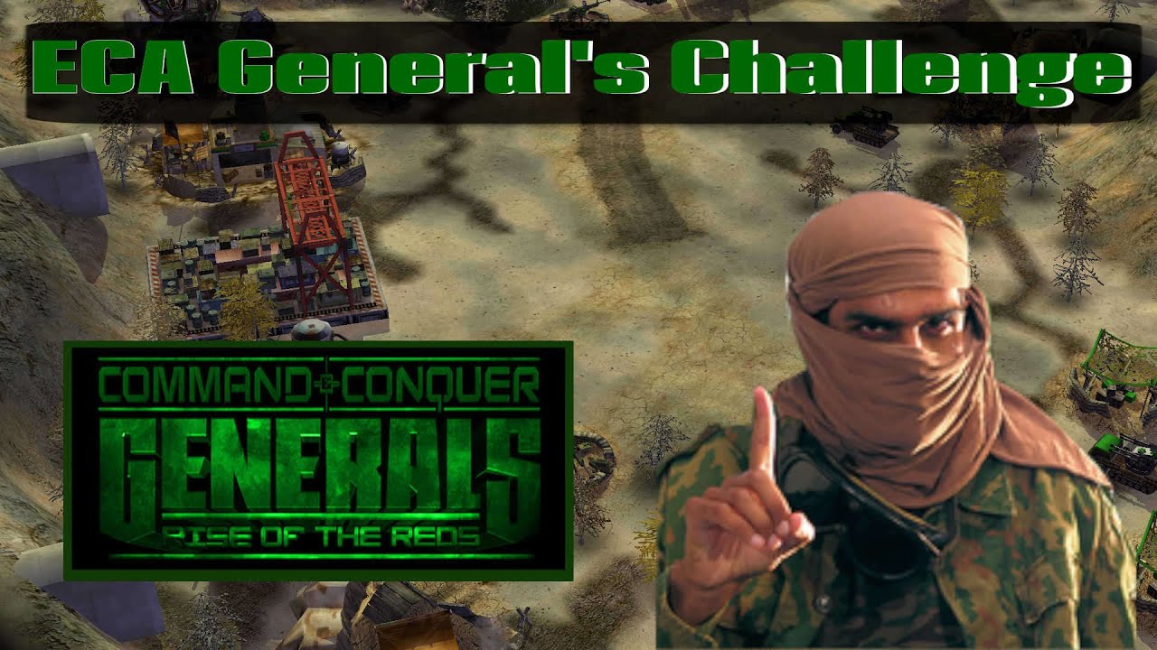 C&C Generals: Rise of the Reds General's Challenge - ECA vs Toxin General