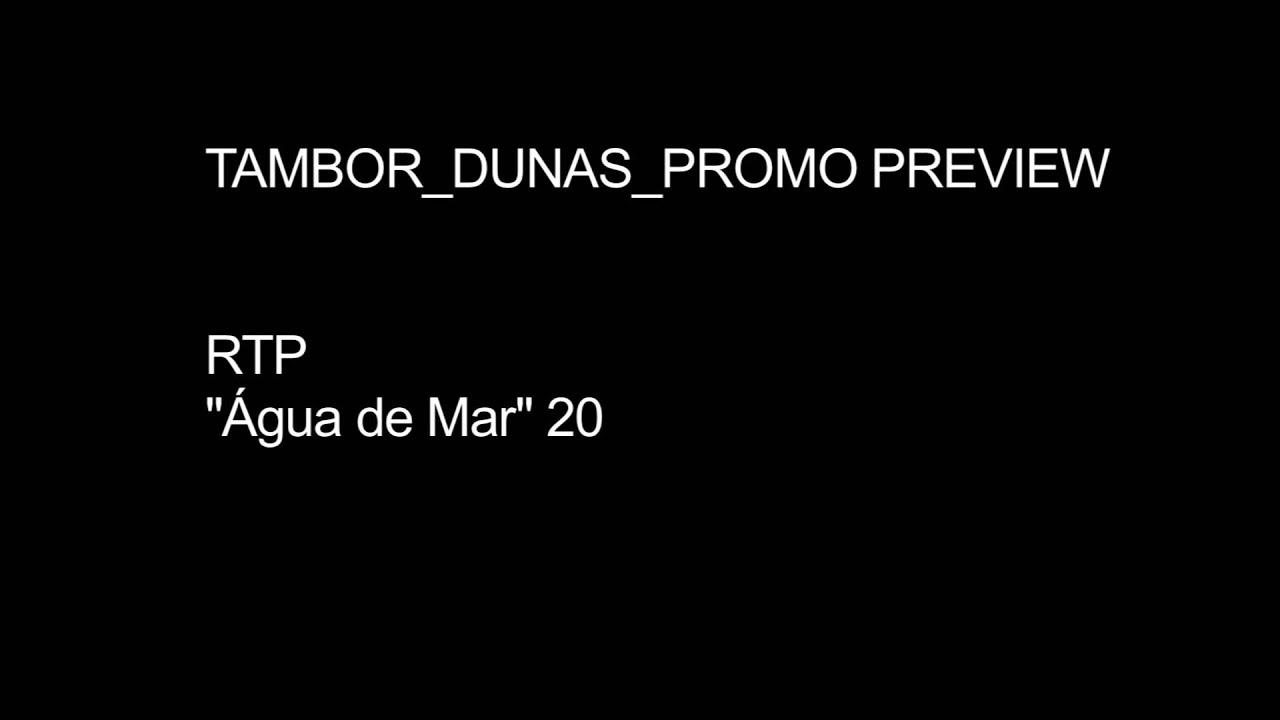 TAMBOR - DUNAS - PROMO PREVIEW