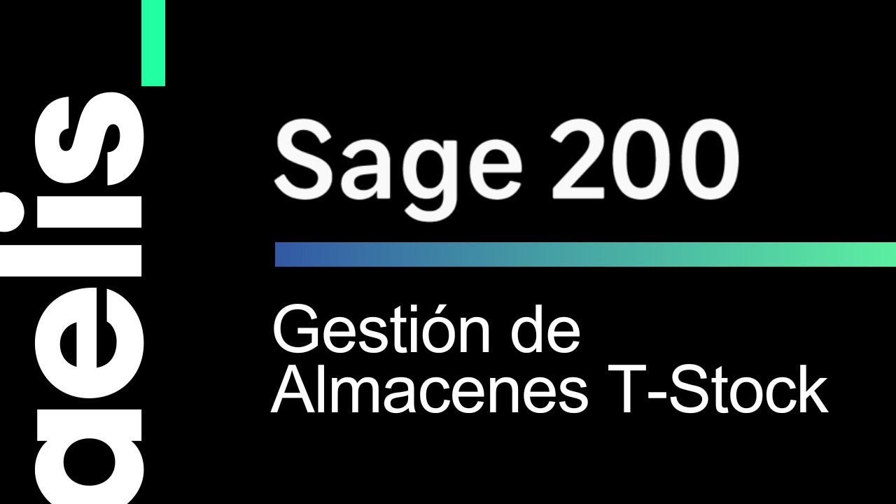 Sage 200 Gestión de almacenes (T-Stock)