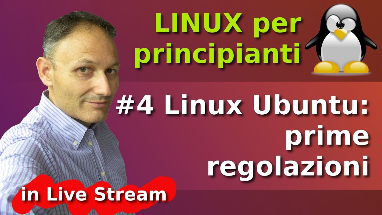 #4 Linux: personalizzazioni grafiche ed altro - Linux con Daniele - Ass. Culturale Maggiolina