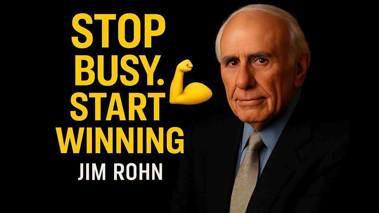 Busy Is Not Productive &mdash; Be Effective | Jim Rohn Vibes