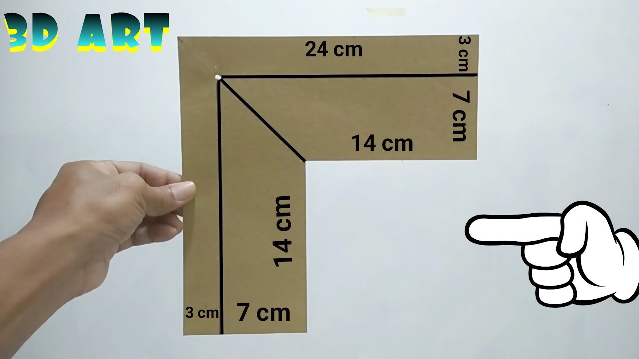 3D ART WALL PAINTING | HOW TO MAKE 3D WALL DECORATION | SENI LUKISAN CAT DINDING 3D