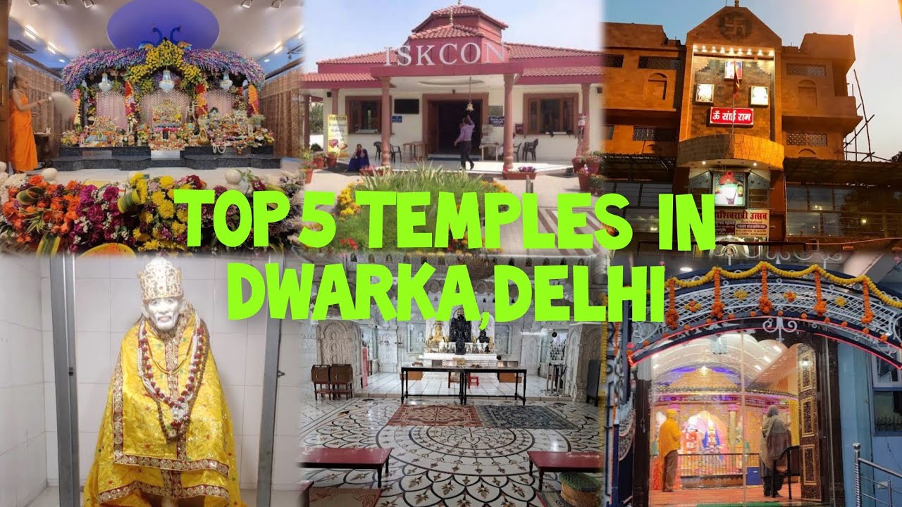 Top 5 Temples in Dwarka, Delhi || 5 Must Visit Temples in Dwarka, Delhi || Dwarka ke Prasidh Mandir