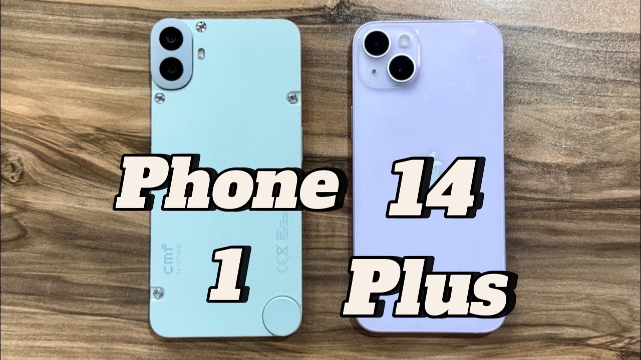 CMF Phone 1 vs iPhone 14 Plus
