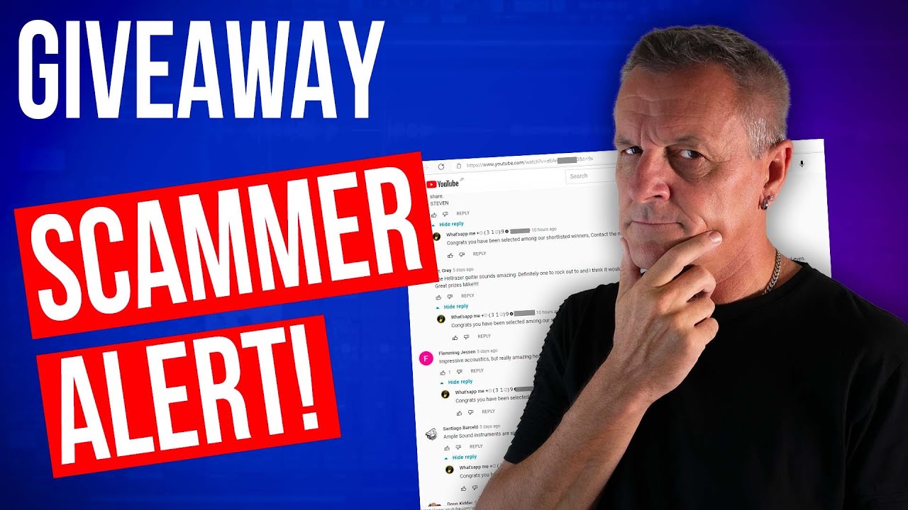 GIVEAWAY SCAMMER ALERT!