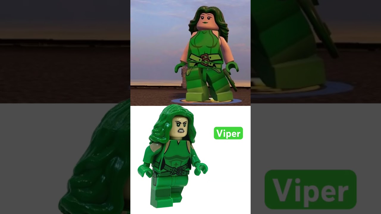 LEGO Marvel comparison | Red Skull | Captain HYDRA | Viper | Crossbones #lego #legohydra #legomarvel