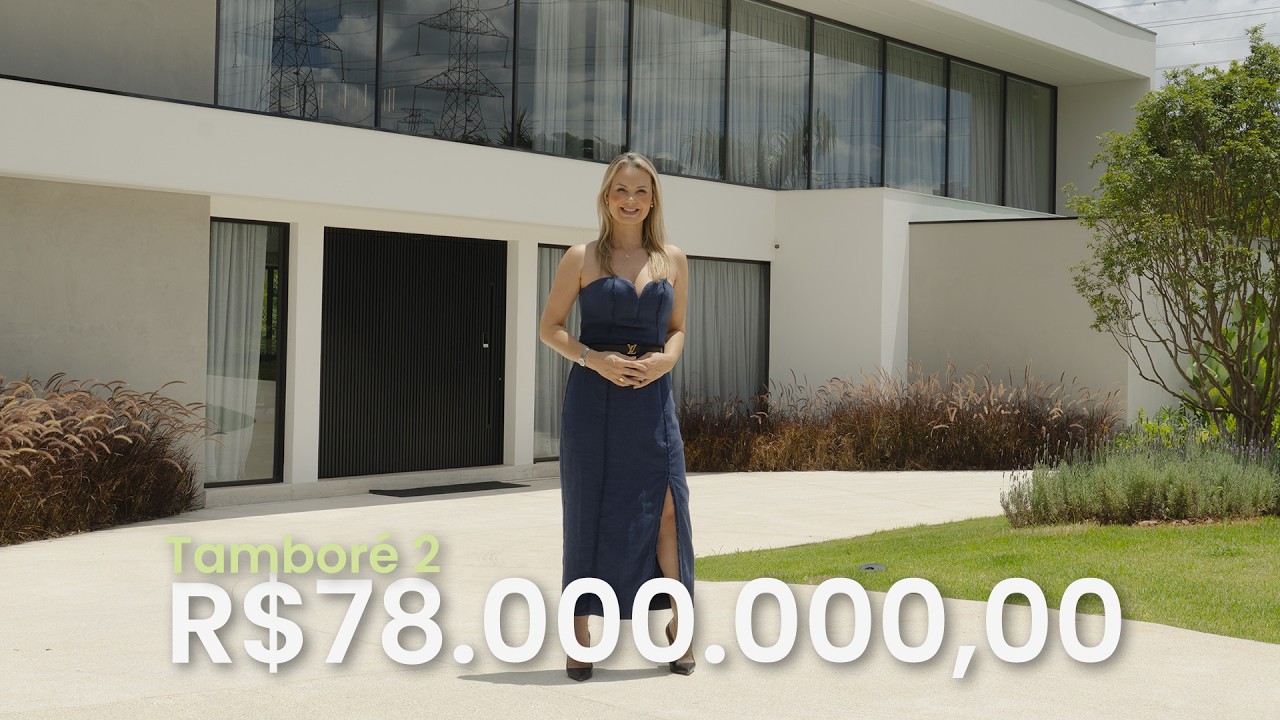 Essa Mansão no Tamboré 2 é um Novo Nível de Arquitetura de Luxo | Mari de Lima