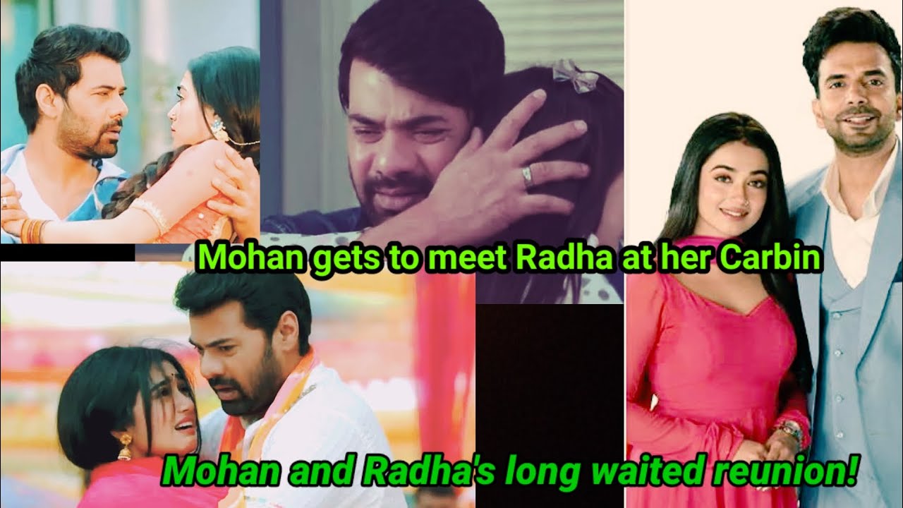 When Mohan finally gets to Reunite with Radha after 7 years of separation on Radha Mohan (zeeworld)