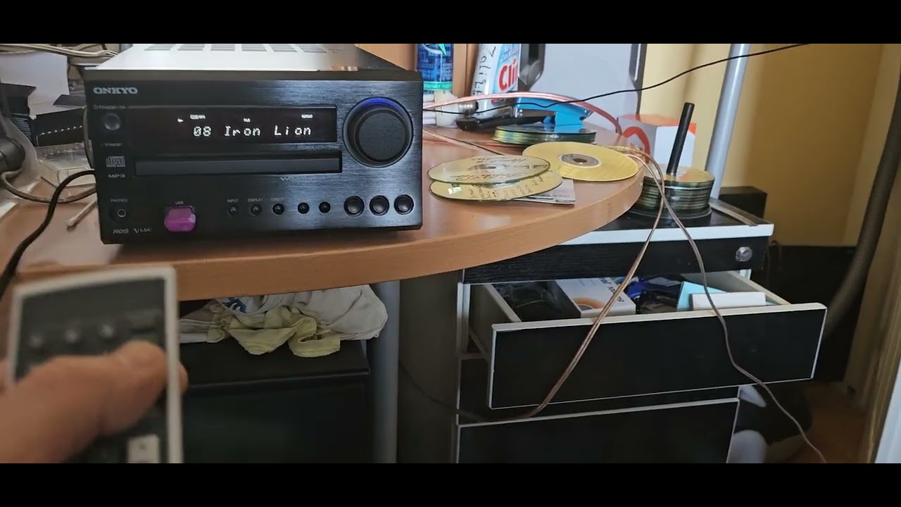ONKYO CR535 CSÚCS MINI HIFI BELETÖMÖRÍTVE EGY NAGY TUDÁSA!