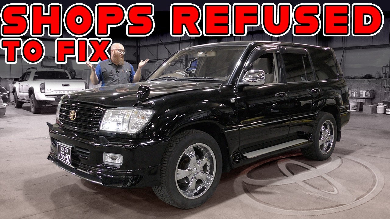 Shops REFUSED to Fix this JDM Land Cruiser!