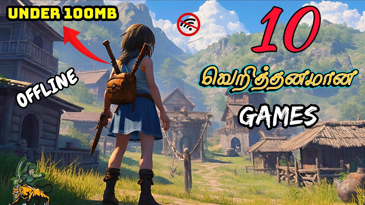 10 Offline Games Under 100MB | Android | Tamil | Kumari Best Squad | #offlinegamesandroid