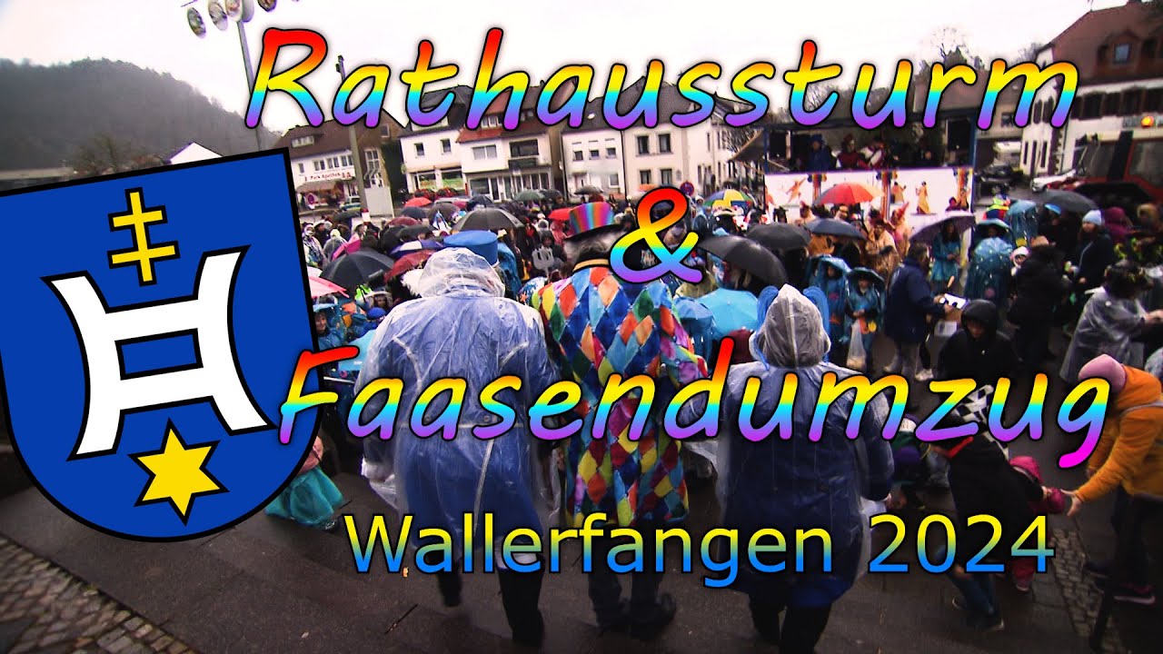 Wallerfangen Faasendumzug & Rathausstürmung 2024 Landkreis Saarlouis