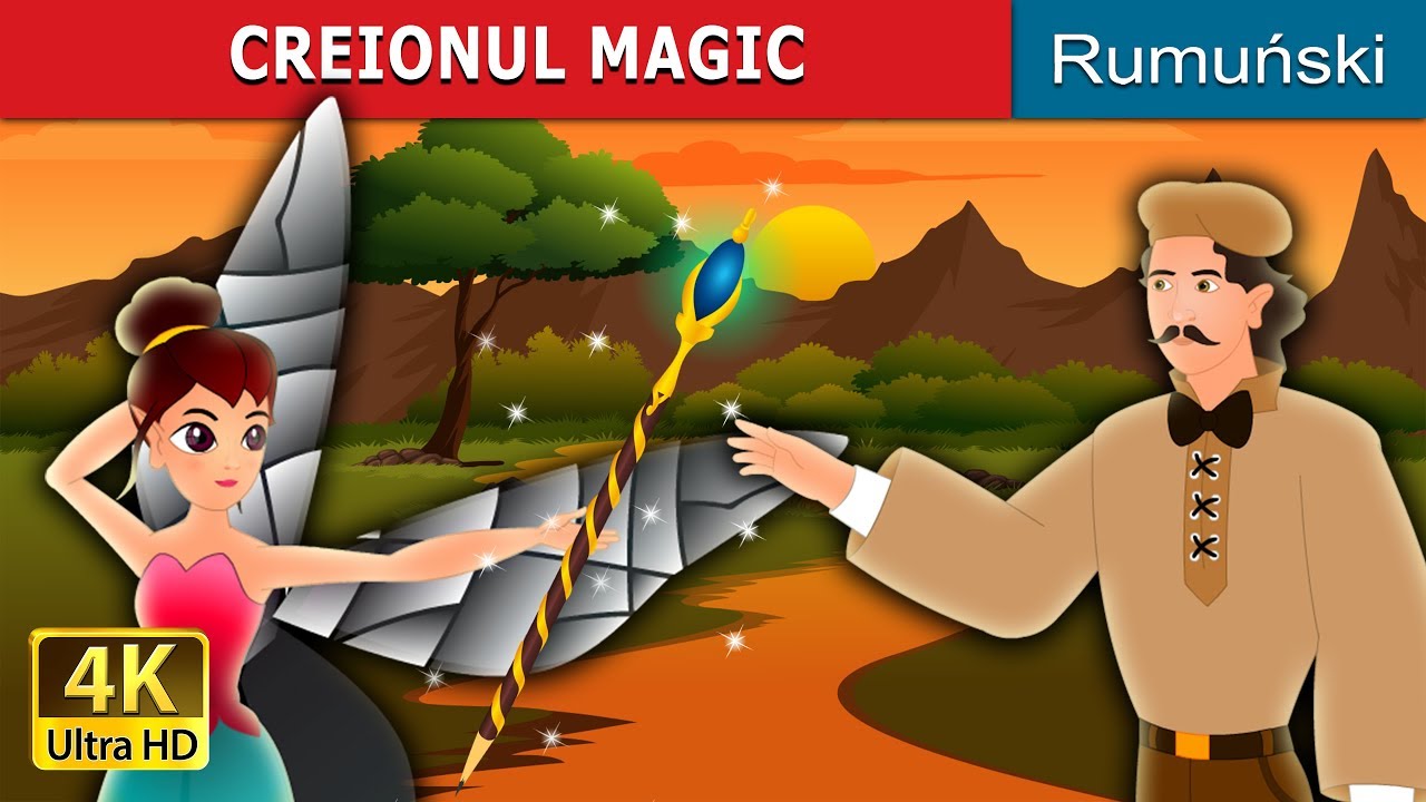CREIONUL MAGIC | The Magic Pencil Story in Romana  | @RomanianFairyTales