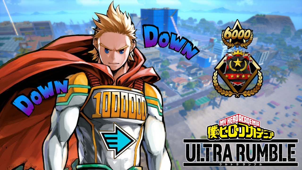IS MIRIO ONE OF THE MOST SKILLED RAPID CHARACTERS ? | MY HERO ULTRA RUMBLE [ Ranked Match ]