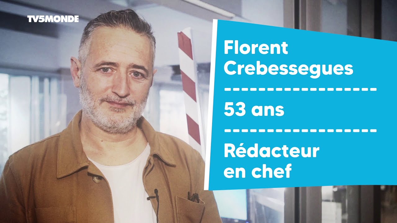 Les métiers de l'info - Rédacteur en chef / Florent Crebessegues