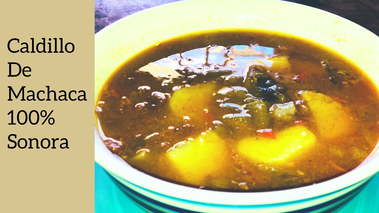 Caldillo de Machaca Sonorense #platillosnorte&ntilde;os # comidaf&aacute;cil #calditopalfrio #buenprovecho