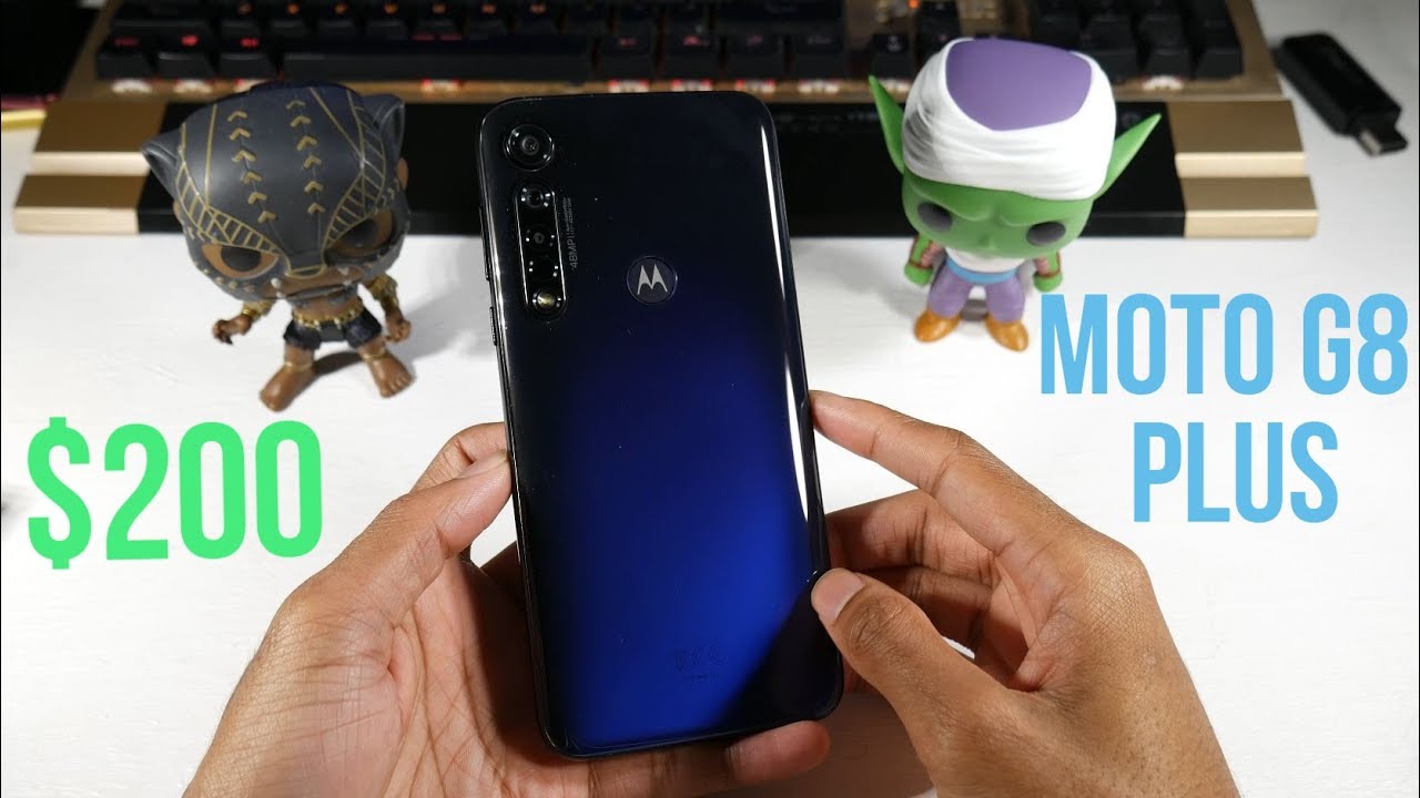 Moto G8 Plus Unboxing & First Impressions...An Excellent $200 Budget Smartphone In 2020