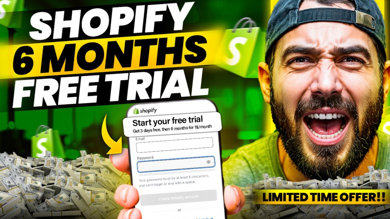 Shopify 6 Months Trial 2025 &ndash; Updated Steps to Activate Free Plan