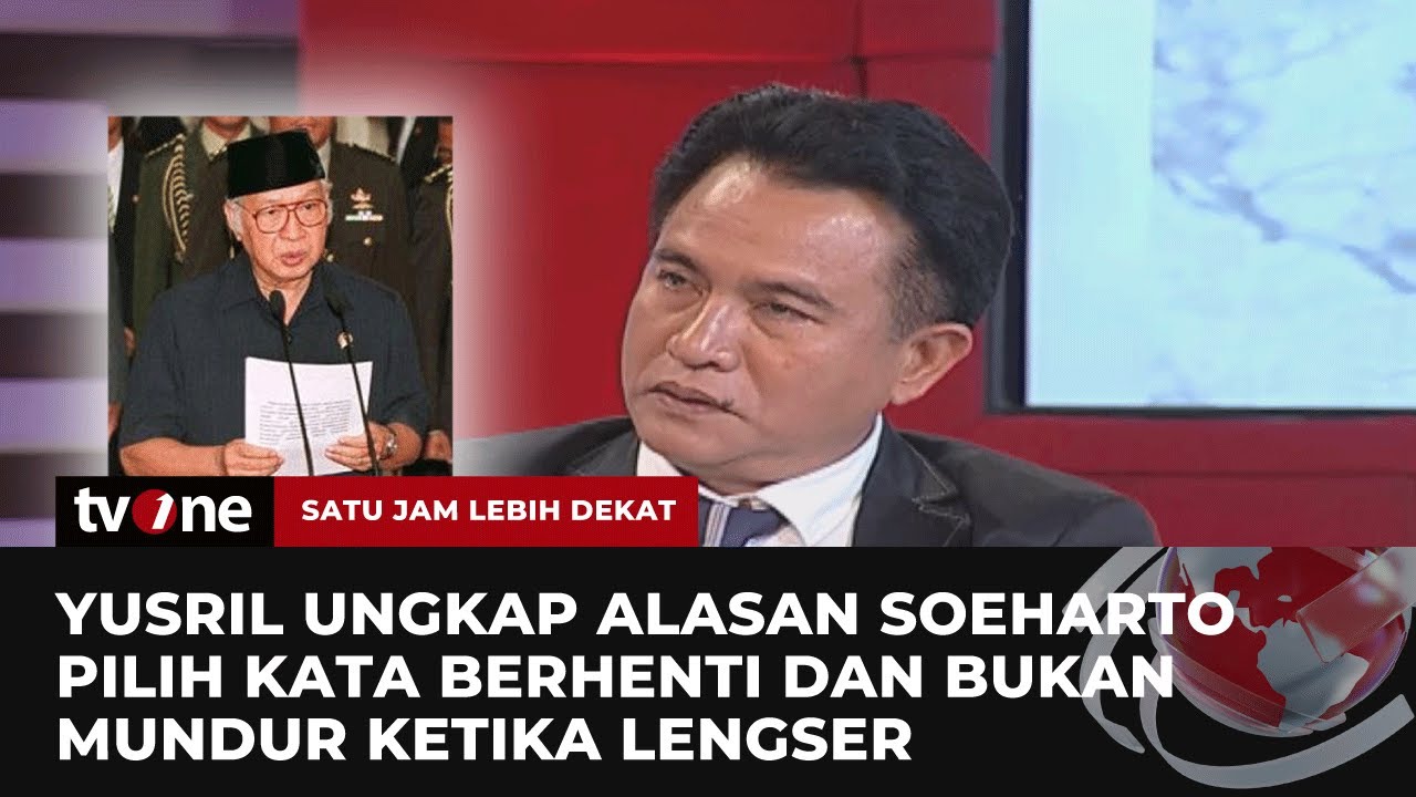 Yusril Ungkap Alasan Soeharto Pilih Kata 