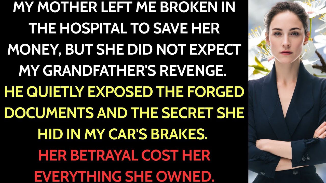 My Mother Abandoned Us After My Car Accident - Grandpa's One Move Changed Everything...