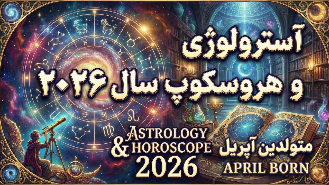 طالع‌بینی ۲۰۲۶ متولدین April ♈️ | April Horoscope 2026 – New Era Begins 