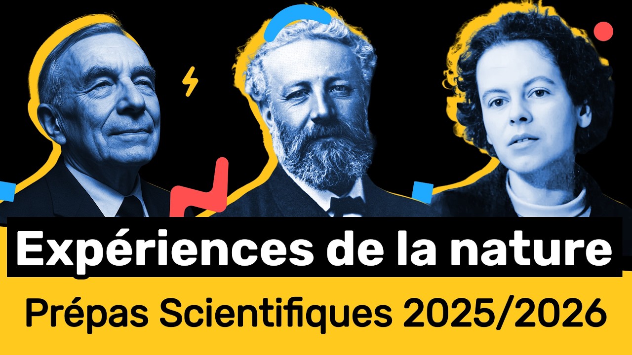 EXPÉRIENCES DE LA NATURE 🌳 Prépa Scientifique 2025/2026 (Thème de Français-Philosophie en CPGE)