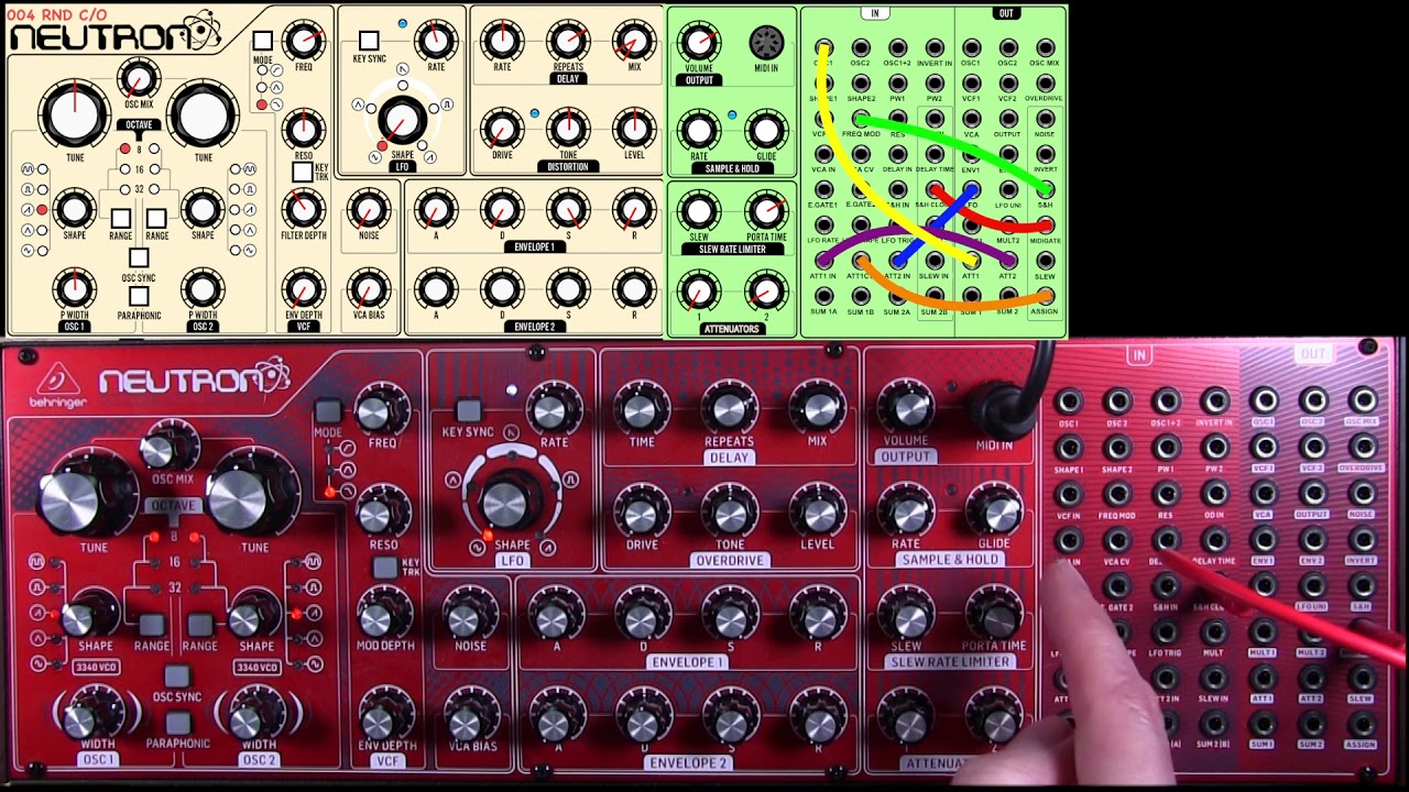 004 Random Cut Off Behringer Neutron by George Hall