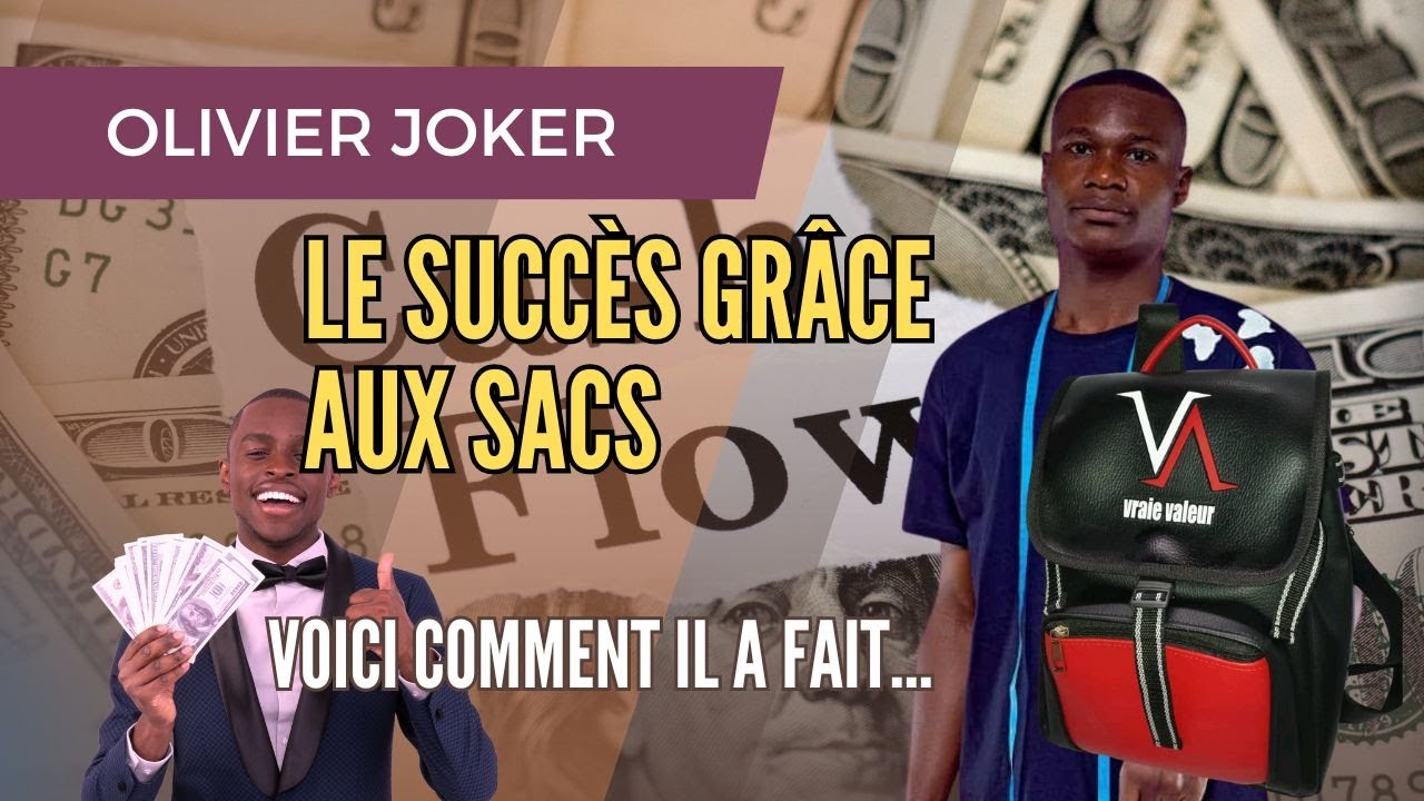 Success Story: Comment Olivier Joker un jeune Camerounais a réussi dans la maroquinerie