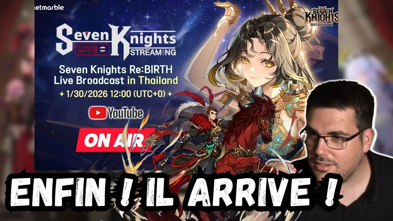 React Live Annonce … Seven Knights Live Stream Thaïlande 2026 (LU BU !!! )