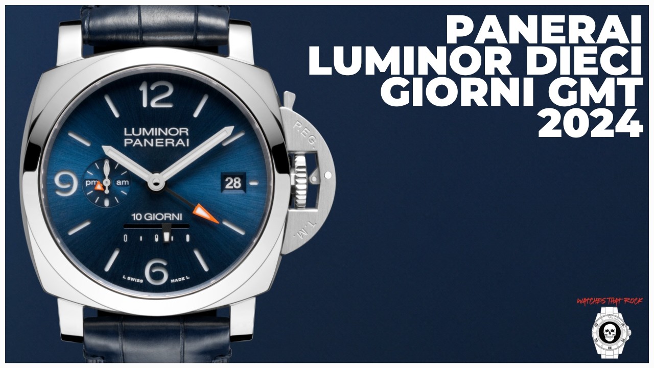 PANERAI LUMINOR TEN DAYS GMT — лучшие часы с функцией GMT 2024 года?