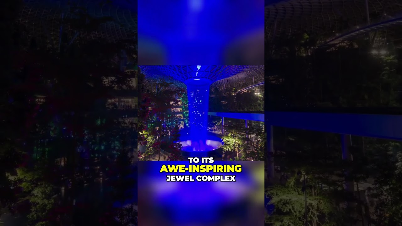 Explore the World's Best Airport Experience!     #travel #epictravel #facts #shorts