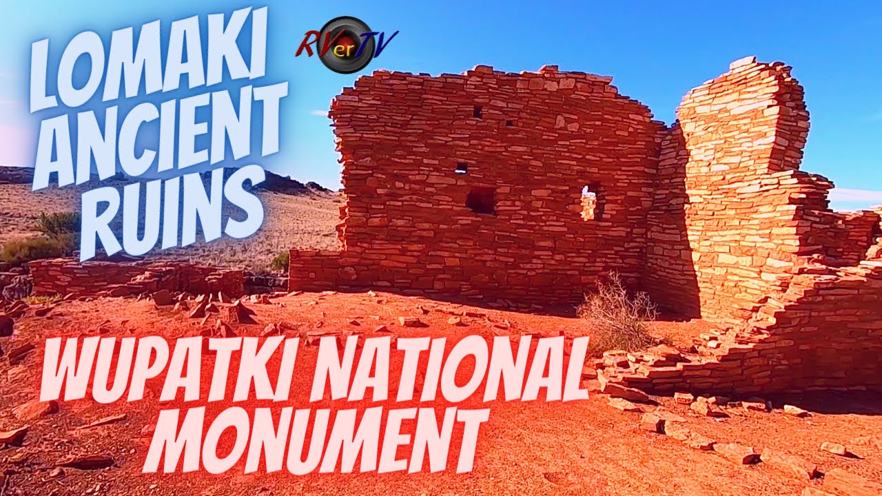 Wupatki National Monument - Lomaki - Citadel Ancient Ruins- HWY 89