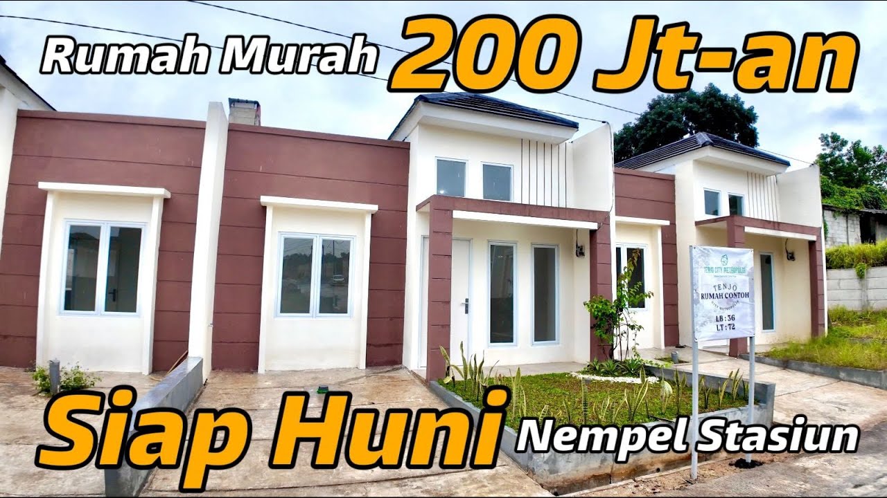 Rumah Murah yang Harganya Mulai 200 Jutaan | Tenjo City Metropolis