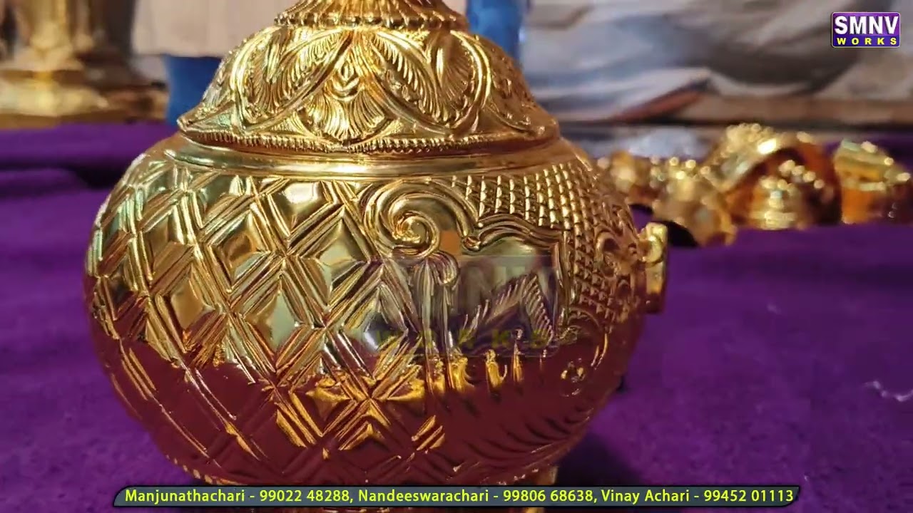 SMNV Works || Beautiful Gold Plated Special Work
