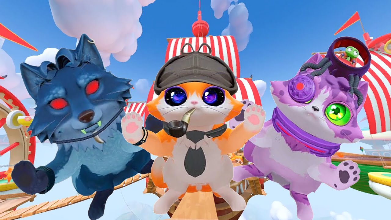 神秘的空中飛艇 我是貓多人模式來啦！-I am Cat VR