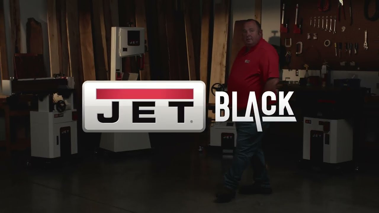 JET BLACK Woodworking Machinery at OakTree Supply #woodworking #jettools #woodworkingtools