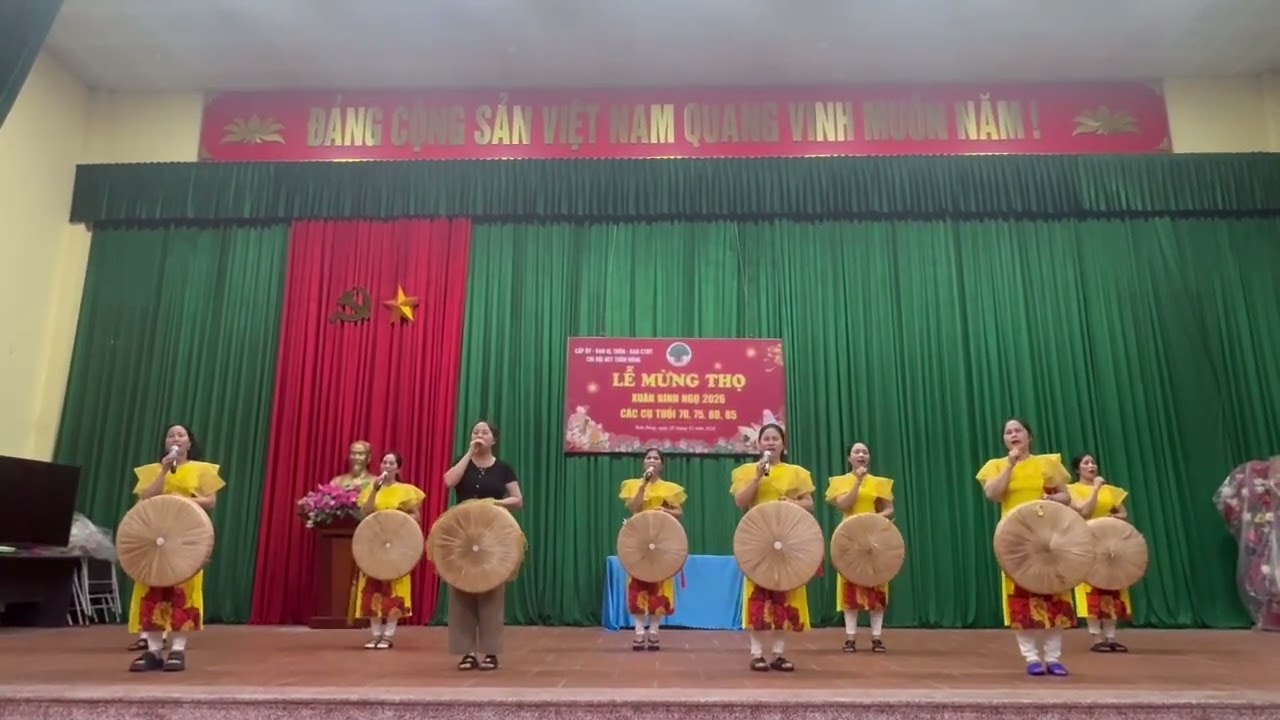 Quan họ liền sai tốp ca nữ CLB làng đông xã Đại Đồng tỉnh Bắc Ninh thể hiện 
