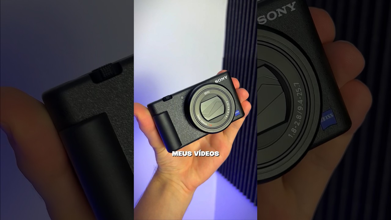Melhor c&acirc;mera para Vlogs #shorts #camera #sony #video