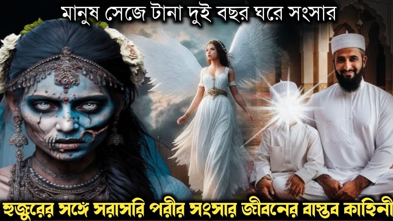 সাধারণ মেয়ে সেজে ২ বছর হুজুরের সংসার করে পরী (সত্য ঘটনা) Bangla horror real life story E-1272 APON