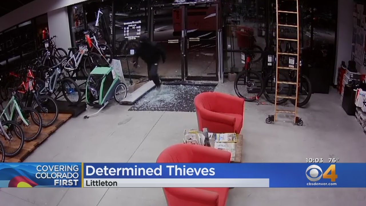 Thieves Smash Into Bike Store, Owner Worries It Part Of A Scheme