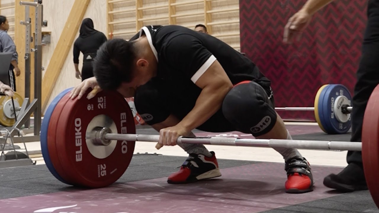 Rahmat 170kg POWER CLEAN session | 2025 World Championships