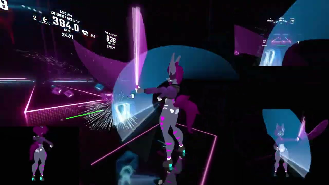 Beat Saber - I Don't Care (Expert Plus) (Full Body Tracking) (Furry)