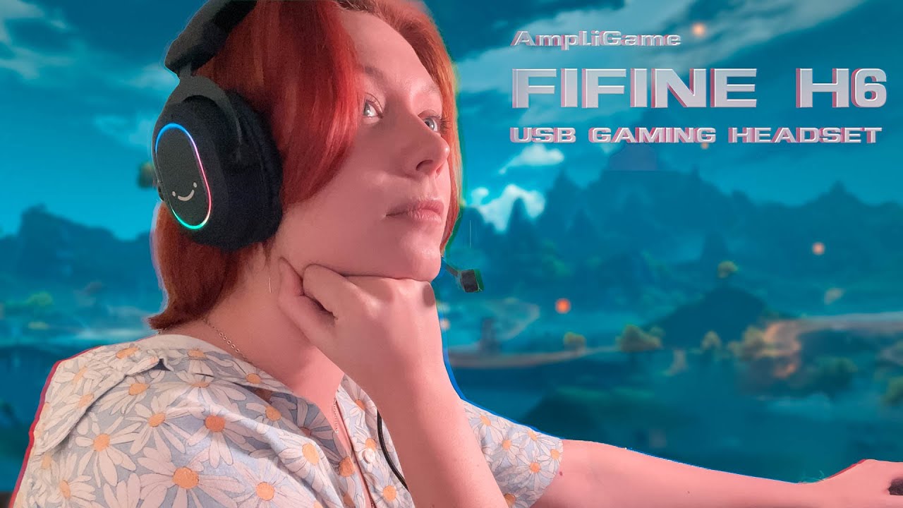 ОБЗОР ИГРОВОЙ ГАРНИТУРЫ  FIFINE Ampilgame H6 | ВКУСНО?