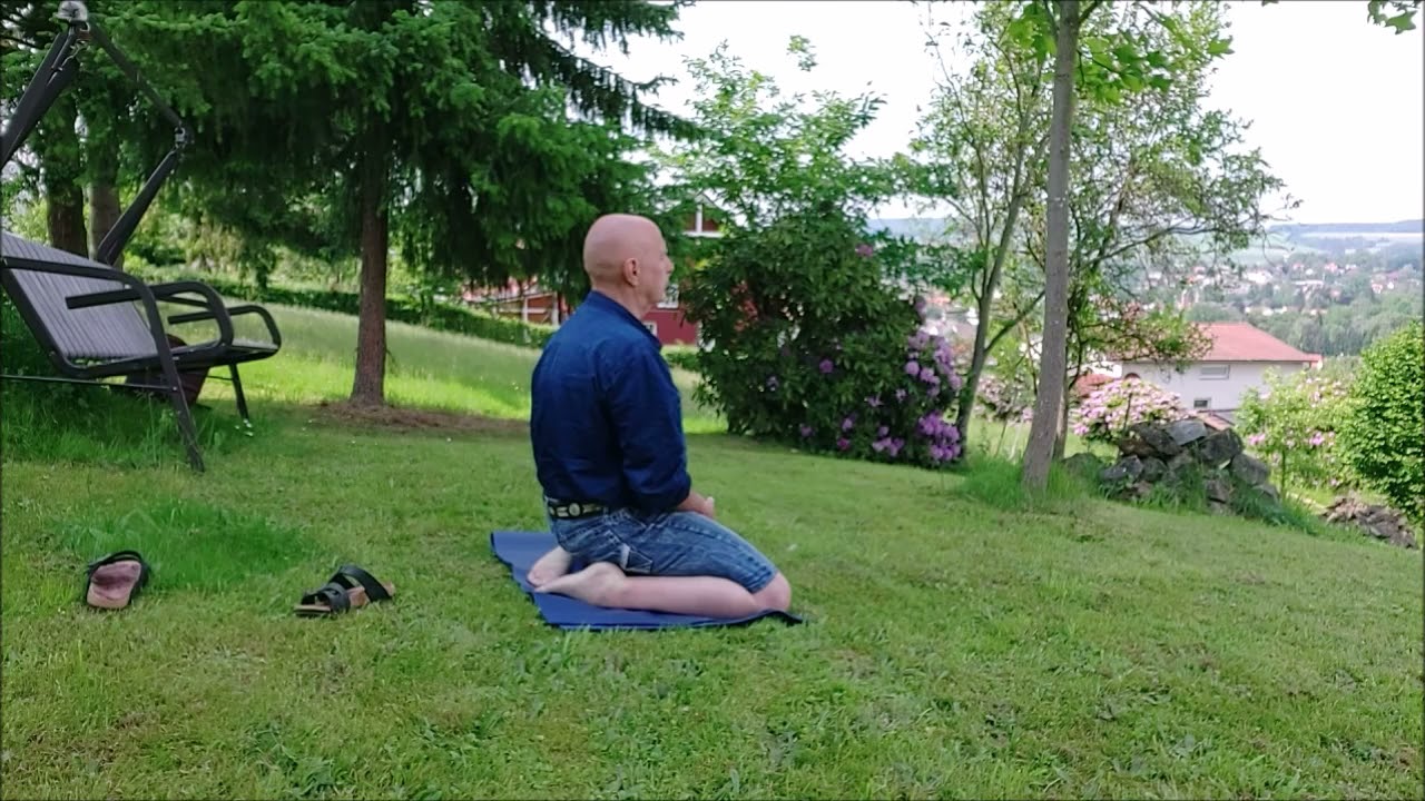 Freitagsmeditation im Garten
